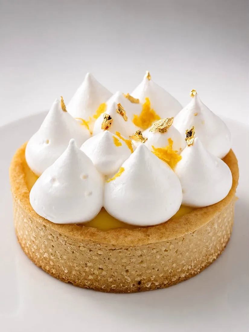 Segunda prueba de tartaleta de limón con merengue en picos