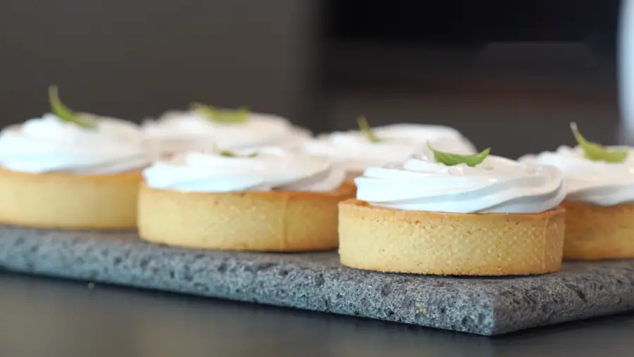 Lemon pie preparado por Moni Ríos